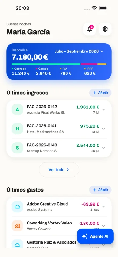 Captura de la app en móvil. Pulsa para ver el vídeo.